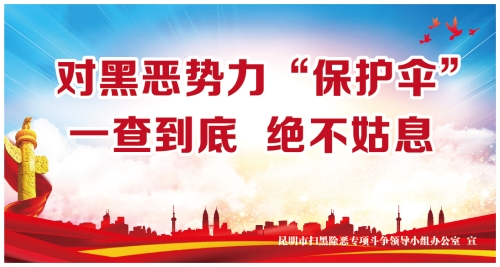 6.对黑恶势力“保护伞” 一查到底  绝不姑息（转曲）